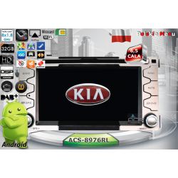 Radio dedykowane Kia Soul 2008r up Android 9/10 CPU 8x1.87GHz Ram4GB Dysk32GB DSP DVD GPS Ekran HD MultiTouch OBD2 DVR DVBT BT Kam